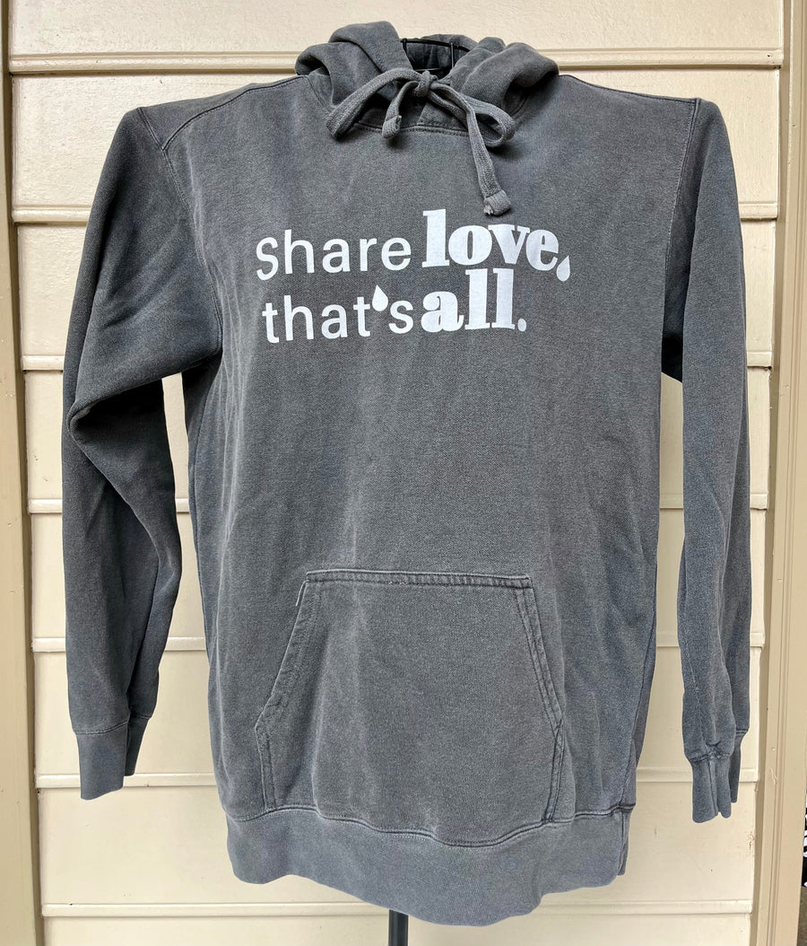Comfort Colors -Vintage Gray-wash sweatshirt
