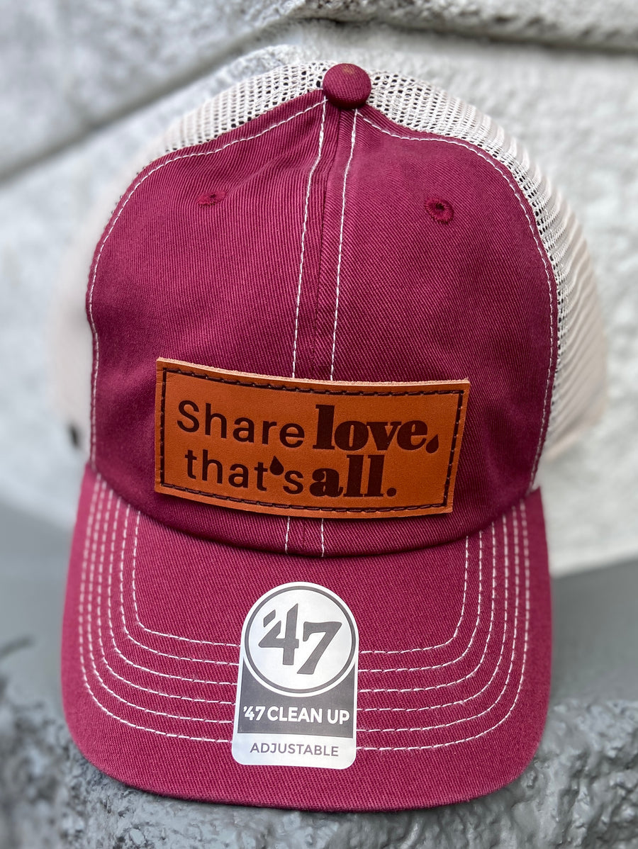 Maroon Trucker Hat
