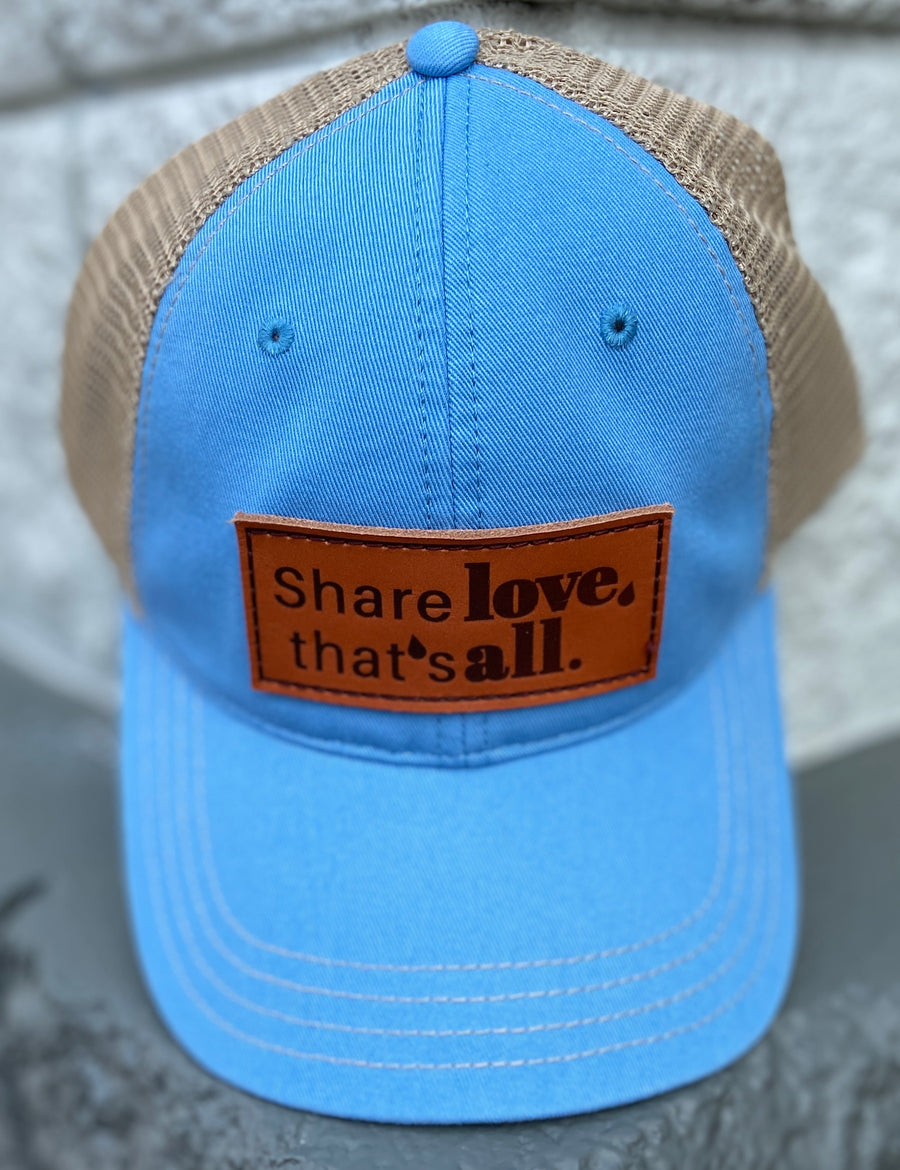 Light Blue Trucker Hat