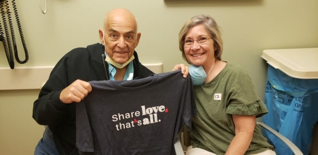 Patients at the Georgia Cancer Center receiving your love.